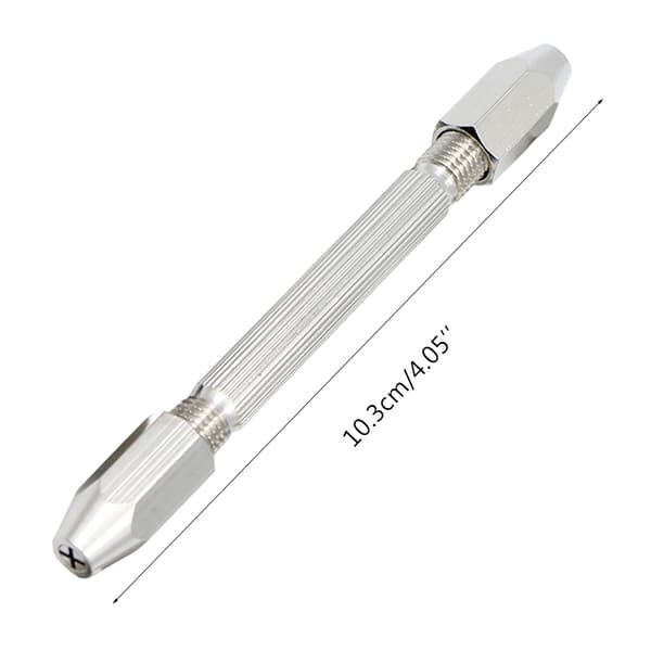 Mini Micro Manuell Gimlet Dobbel End Pin Vice Bore Håndboreverktøy for Bor
