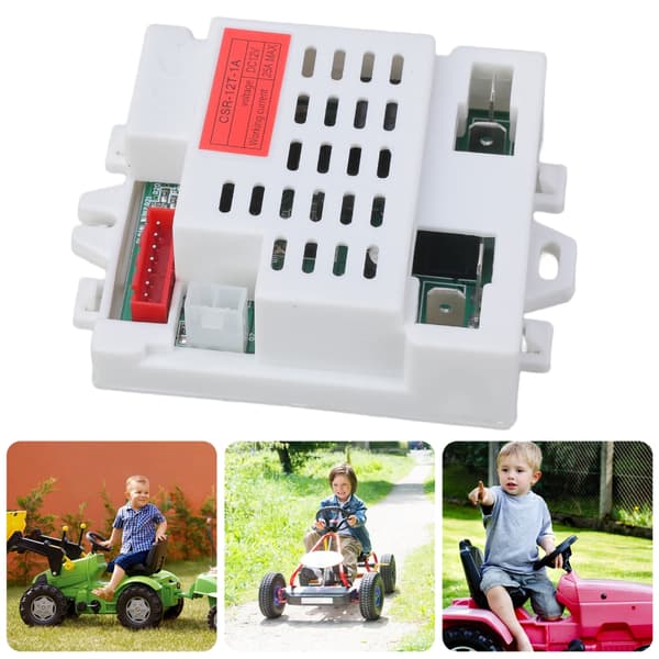 Universell 12V mottakerkort for elektriske lekebiler for barn