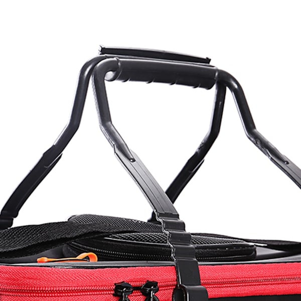 Levande fiskhink Vikbar fiskehink Multifunktions levande fiskbeten Hink Levande fiskbehållare för vandring och camping Black 40CM