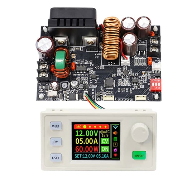 Teollisuusvirtalähde 20A 1200W Digitaalinen sähkövirran säätölaite