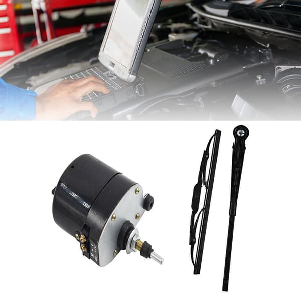 7731000001 Passer for traktor universal 12V vindusviskermotor