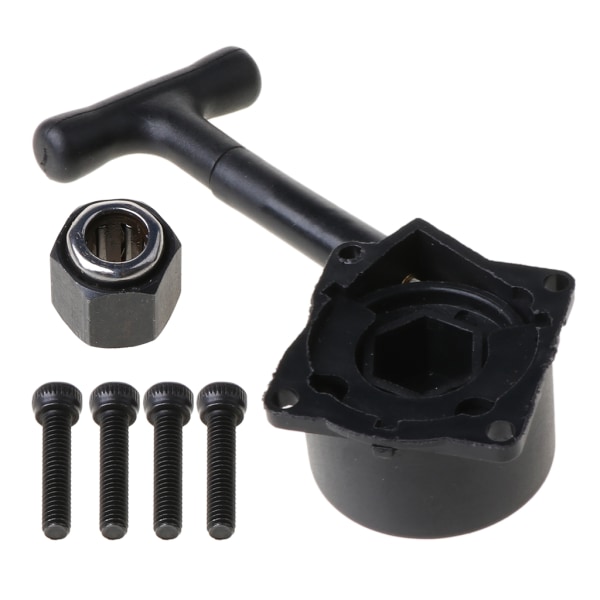 Dragstart Recoil Start Kit för RC Bil 1/10 R025 R020 HSP 18 Nitro Vertex VX
