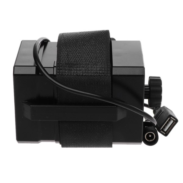 12V vattentätt batteri för case med USB gränssnittsstöd 3x 18650 26650 batteri DIY Power Bank för cykel LED-ljus