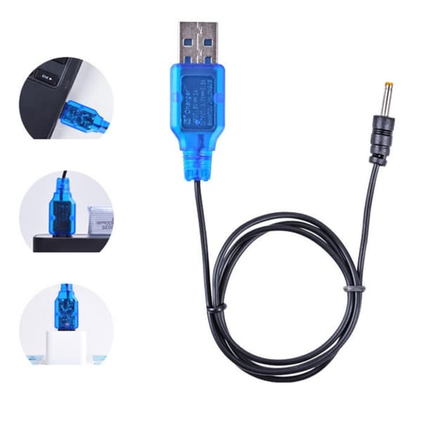 USB Strömkablar USB till DC3.7V Strömkabel för Litiumbatterier i Gadgets