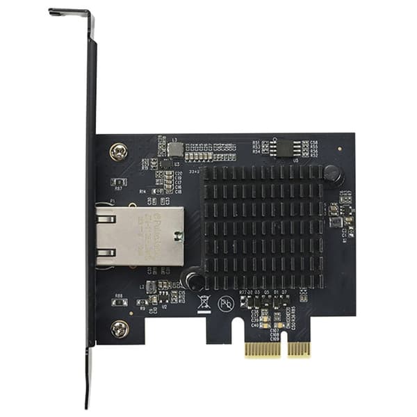 Højtydende PCIe x1 til 10 Gigabit Ethernet Adapter til Datastrømning