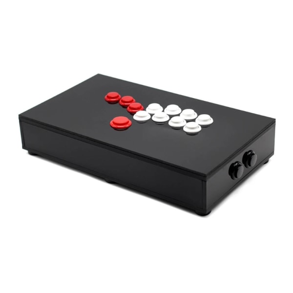 Spelhandtag med metallskal, alla knappar Hitbox-stil Arkadjoystick Fight Stick-kontroller för PC-speltillbehör