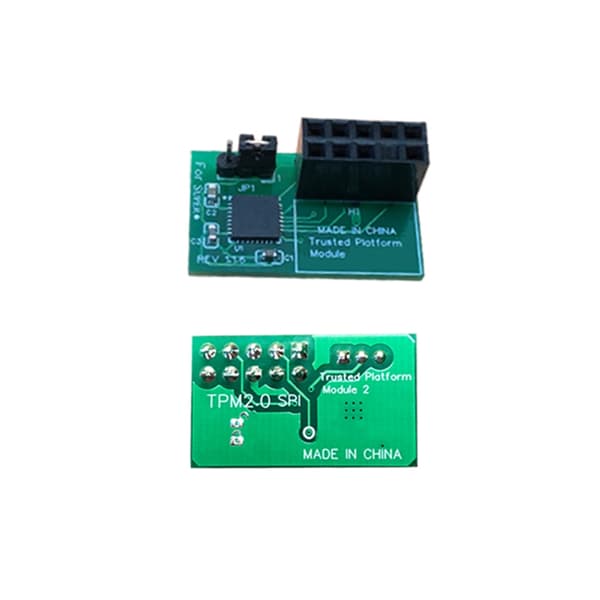 TPM2.0 Krypteringssikkerhetskort 10Pin SPI TPM2.0 Kort For SuperMicro
