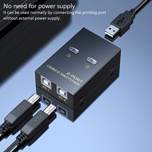 Højkompatibel USB-printeromskifter til problemfri brug af flere enheder