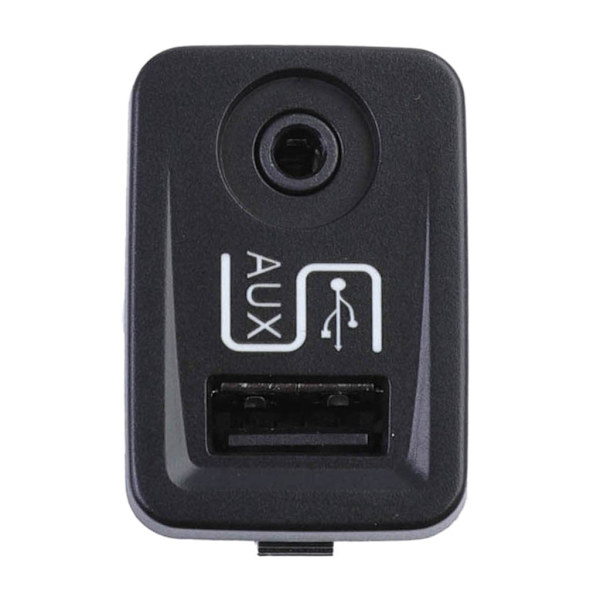 Auto Bil AUX USB Port Socket Kompatibel for 1SJ82JXWAA 2012-2014 Ekstra Inngang JackSwitch Stereo Adapter SUV Bildel