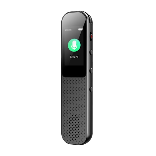 K9 64GB Bärbar Lätt Digital Röstinspelare 3-i-1 Brusreducering En Knapp Inspelning med Högtalare MP3-spelare