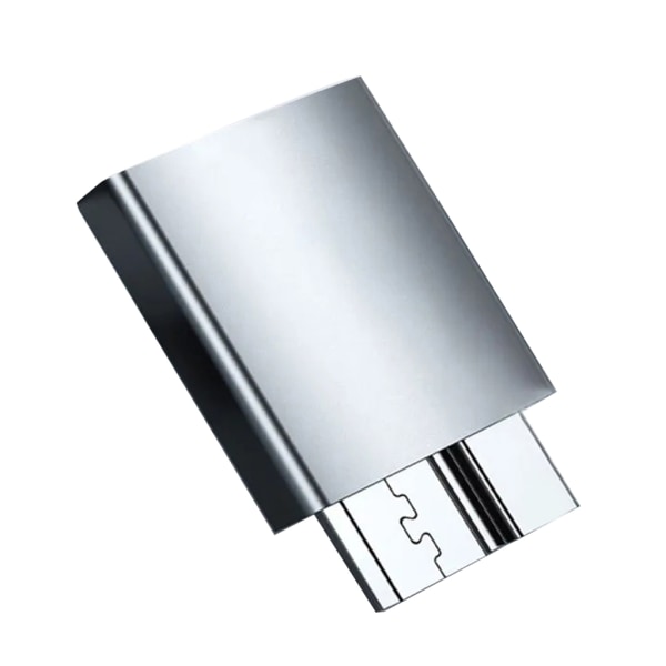USB C till Micro B Adapter Höghastighetsdataöverföring, aluminiumkonstruktion, Typ-c till USB3.0 Micro B Adapter Converter Grey