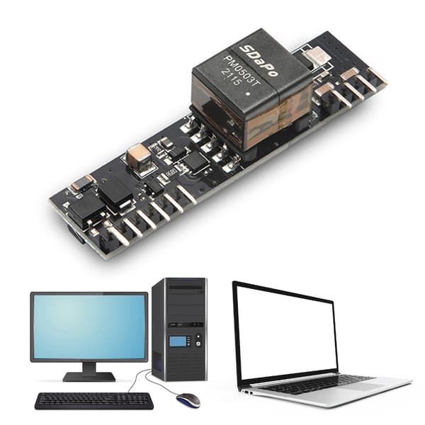 DP9700 Isolerad POE Modul Kort Ström över Ethernet IEEE802.3af Standard