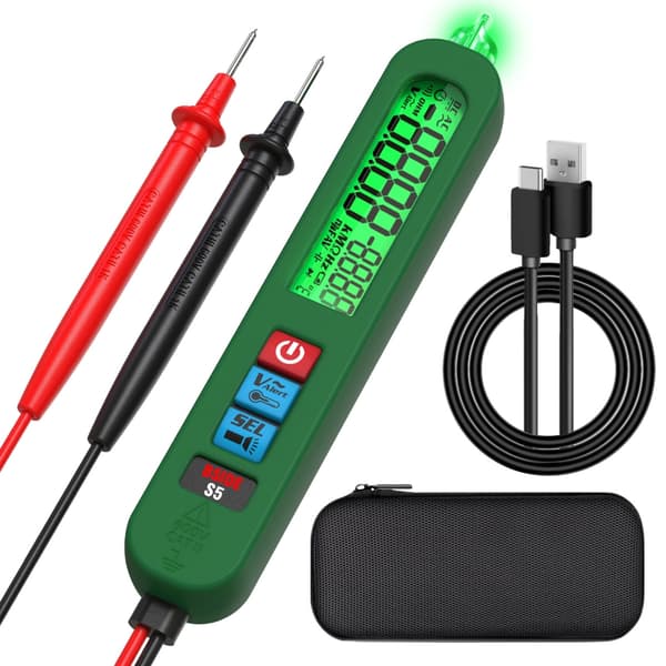Bil Diagnostisk Verktøy Universelt Multimeter Spenningsmåling Resistans Testing