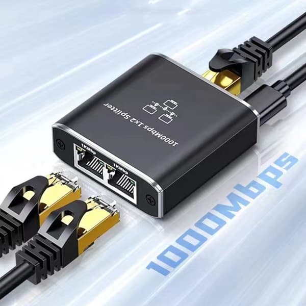 Energieffektiv Gigabit Ethernet Splitter Adapter For Stabil Forbindelse