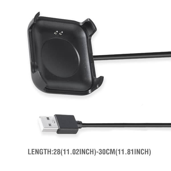 Lader strømadapter for klokke HW18 Base USB-ladekabel dokkingstativ