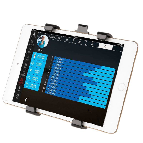 Musikmikrofonstativ Hållare Montering Tablettdyna Air Tab 7 till 11 tum 360° vridbart stativ Cykelgym Styrfäste