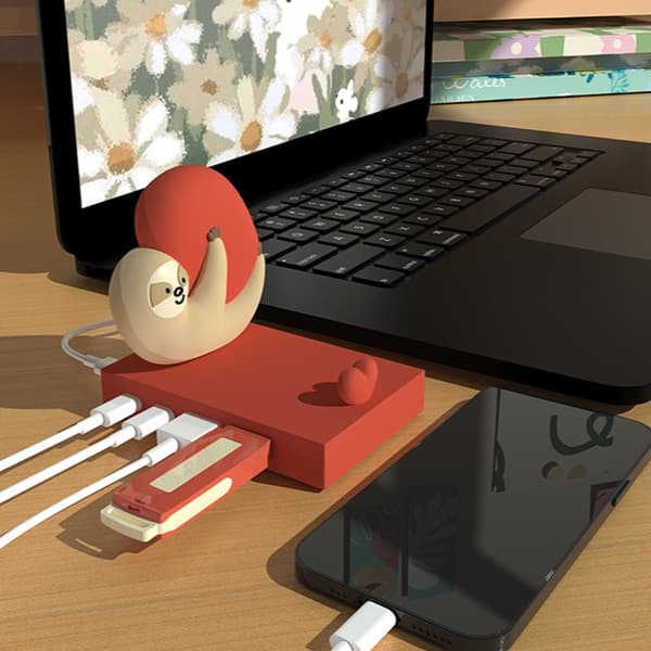 USB C -pistorasia TYYPPI C - 2x USB + 2x Type C -latausasema