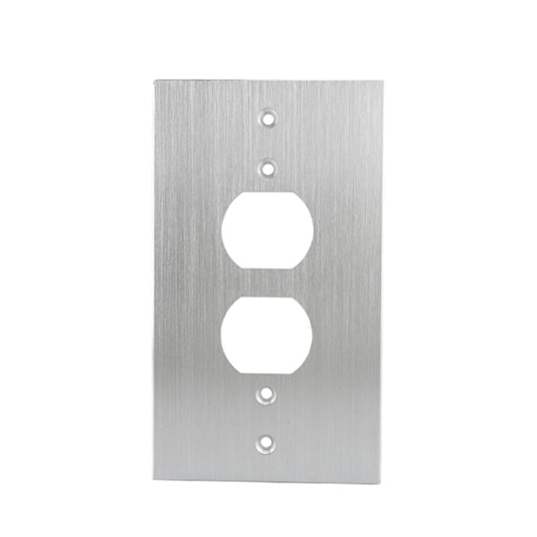Audiocrast P150B/P150G/P150S Virtapistorasioille Seinäpistorasian Kansi Alumiinipaneeli Pistorasian Seinälevy