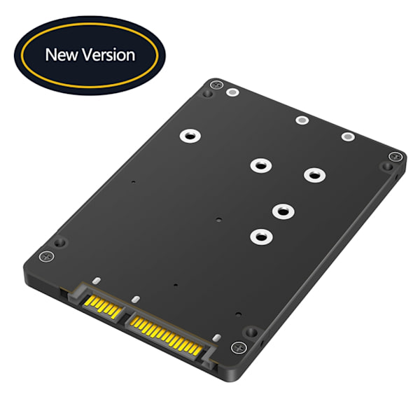 2 i 1 M.2 NGFF mSATA til SATA3.0 Interface Konverterkort til PC Laptop