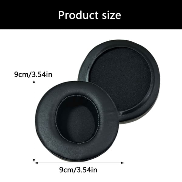 Elastiske øreputer Perfekt for RIG 400 500 505 Headset Langvarig bruk Netcloth