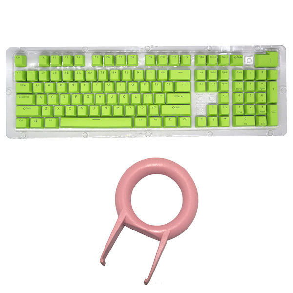 PBT Keycaps OEM Höjd 104 Tangenter Enfärgad Bakgrundsbelyst Tangenter Lämplig för Mekanisk Tangentbordsinstallation (MX Switch)