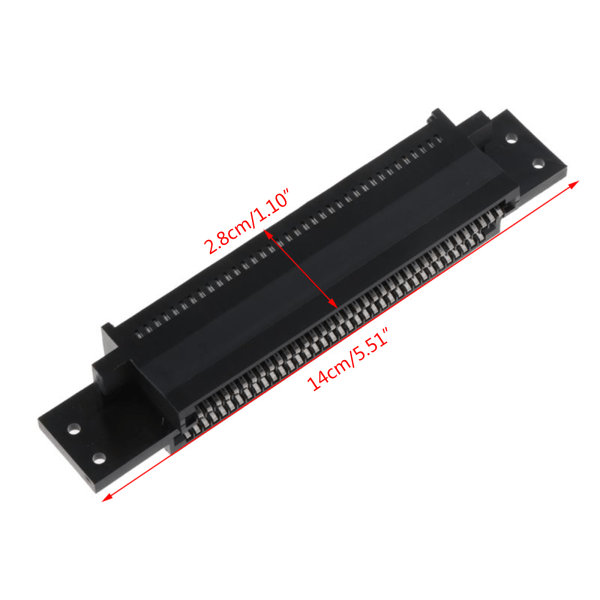 Ersättningsdel 72 Pin Connector Adapter För Nintend NES Game Replacement Part 72 Pin Connector