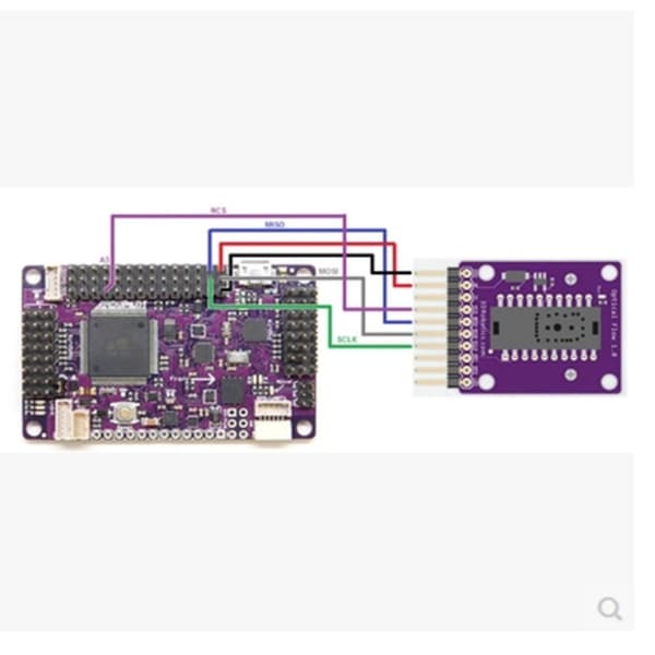 ADNS-3080 APM2.52 APM2.6 Rörelsesensor Modul med Utbytbar Linsfattning
