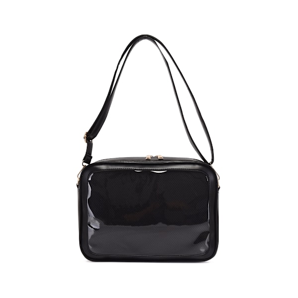 Flicka Söt Axelväska Kvinnor Transparent Messenger Väska Tonåring JK Crossbody Väska Dam Handväska Student Portföljer Väska Ins