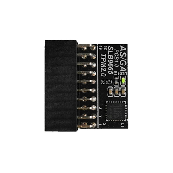 TPM1.2 Sikkerhetsmodul 20Pin LPC Datamaskinadapter Erstatning for Forbedringer