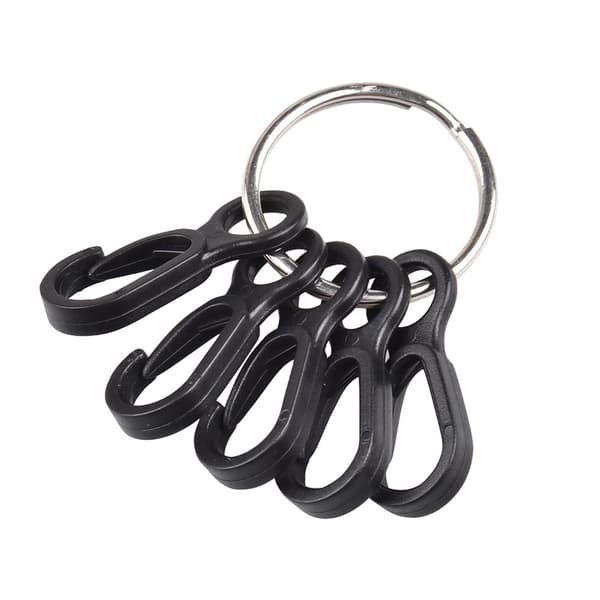 10 kpl Camping Carabiner -solki, telttatarvikkeet, monitoimikoukut, varusteet