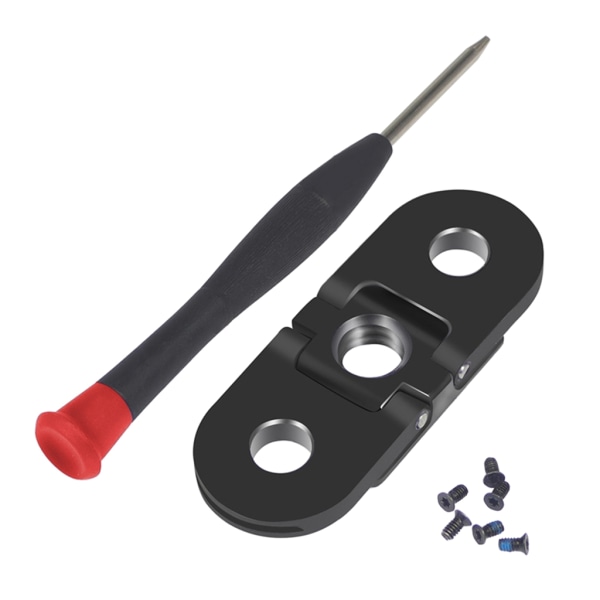 Udskiftningsadapter til foldbare fingre med 1/4 Tripod Connector Port til Housing Handle Monopod Mount