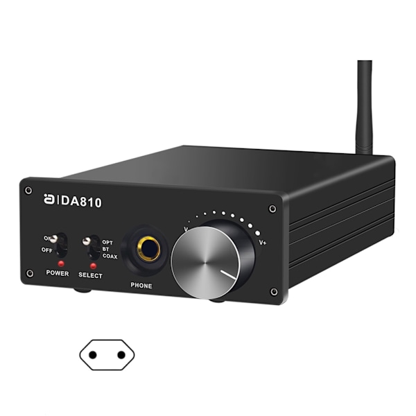 High Fidelity Bluetooth-kompatibel 5.1 Ljudmottagare LDAC CS4398 Koaxial Optisk DAC-omvandlare 1500mW Hörlursförstärkare