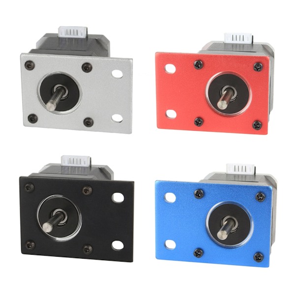 3D-skrivartillbehör 42 Stepper Motor Monteringsfäste Lämpligt För 2020 2040 Black