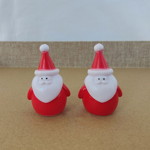 Tomteminiatyrer Ornament Jul Dockhus Födelsedagspresent Skrivbord Dekor Juldekorationer Miniatyr Santa Claus