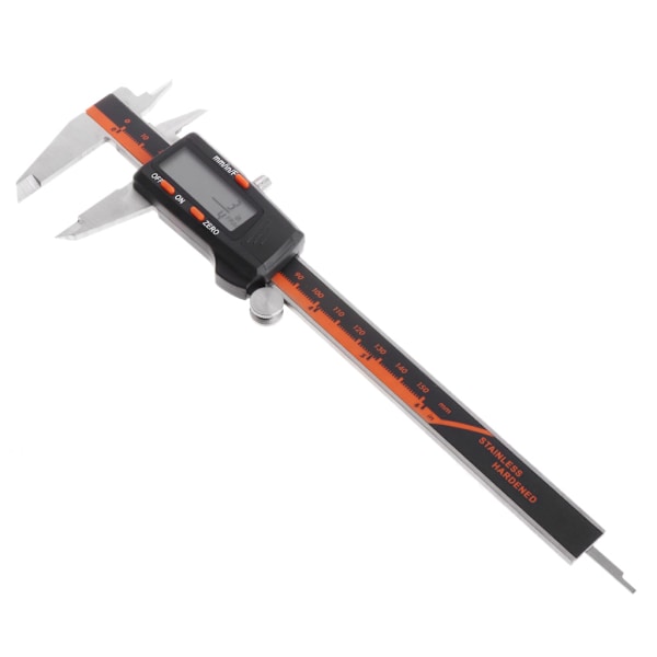 Digital Skydelære Måleværktøj Ekstra Stor LCD-skærm Digital Skydelære 6 tommer / 150 mm Elektronisk Mikrometer Vernier