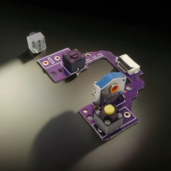 MicroSwitch Knap Board til GPROX Superlight2 Mus Øvre Bundkort 3