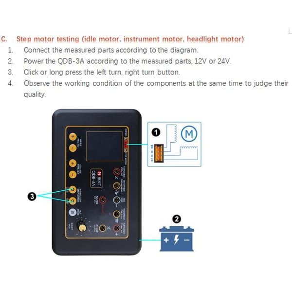 Feildetektor Aktuatorer Tennspole Deteksjon Solenoid Tester