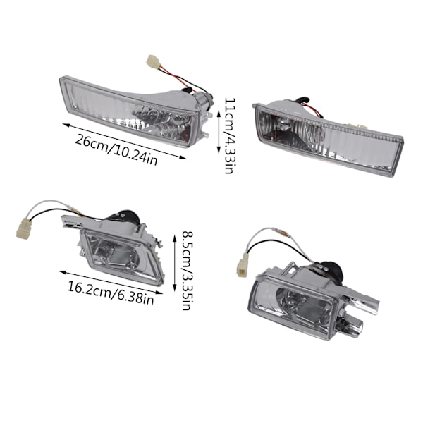 Pysäköinti LED Sivuvilkku Valo 1HM941778 MK3 Golfiin 1993-1998