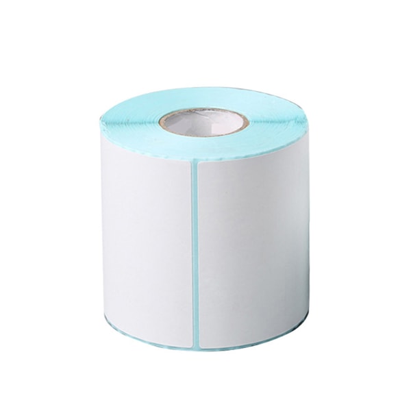 9,9 x 9,9 cm/ 9,9x15 cm Termopapper Kassa Pos Kvittopapper Bar Etiketter Papper 500 Ark per Rulle Klart och Multi-Säkert