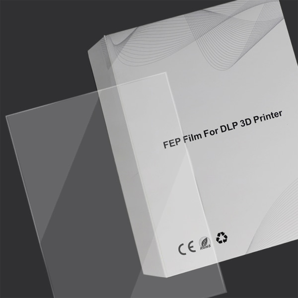 5 st/lot Original FEP Release Film Hög överföringsstyrka 200x260 mm För LCD SLA Resin DLP 3D-skrivare