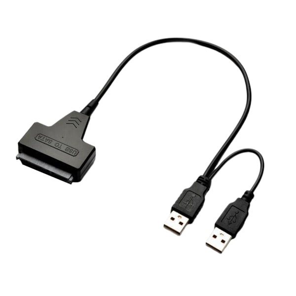 USB 2.0 til SATAIII Harddisk Adapter Kabel USB2.0 til SATAs Harddisk Kabel