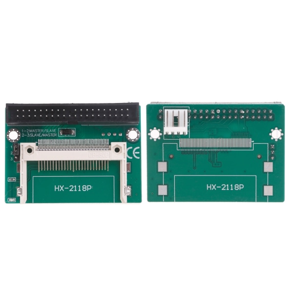 CF till IDE Compact Flash-kortadapter Startbar 40-pin CF till IDE 3,5" HDD hårddiskkonverterare Adapter 3,5" hankontakt