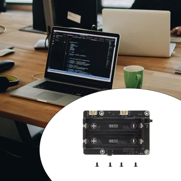 X1200 UPS Strømstyring Ekspansjonskort for RPi 5 med Hurtiglading