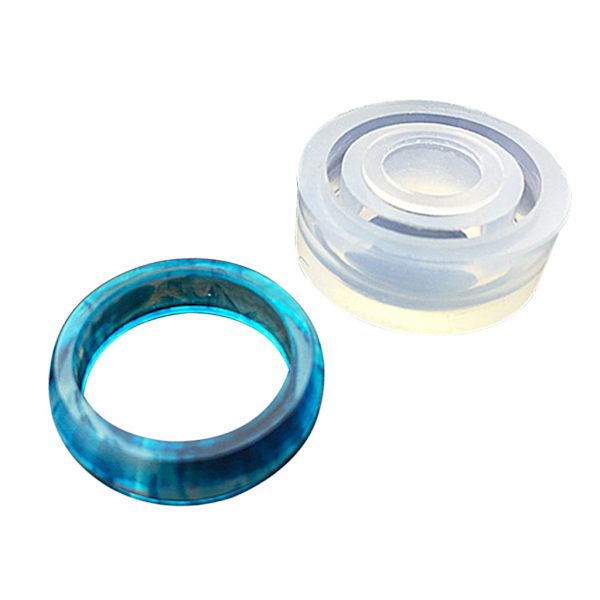 Hålringar Smycken Form Handgjord ring mould DIY- form null - Face C 17mm