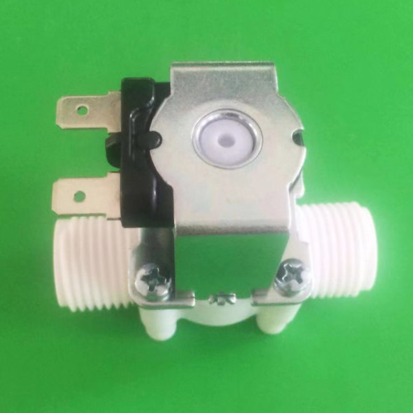 1/2" för DC 12V Vatten för ventilmagnet Elektrisk magnetventil Vatten för ventil N/C Luftvatten Stängt Inlopp Flödesströmbrytare också