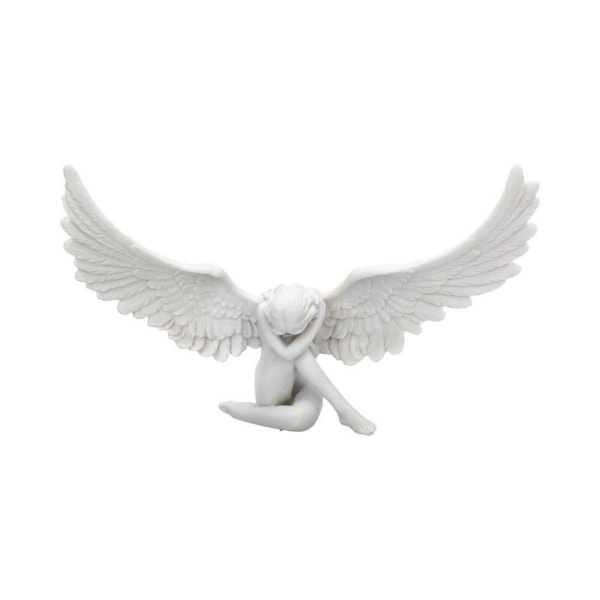 Snyktande ängel trädgård staty gudinna ängel statyer harts prydnader ängel statyett