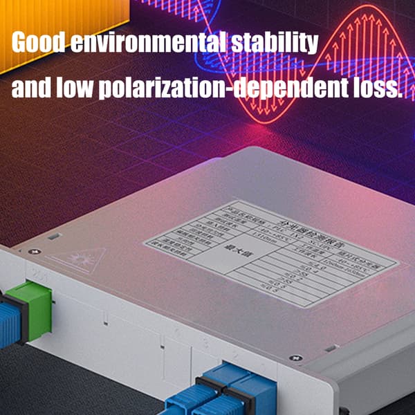 Kostnadseffektiv 1x4 UPC Optisk Splitter ABS för Förbättrad Systemflexibilitet