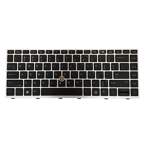 Näppäimistö US Englanti HP EliteBook 840 G5 846 G5 745 G5 Näppäimistön vaihto