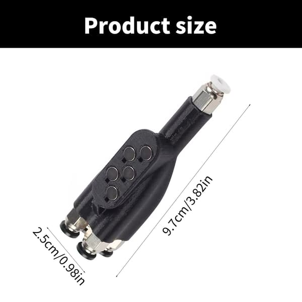 4-i-1 PTFE Adapter 3D-skriver Base Filament Materør 4-i-1 Koblinger