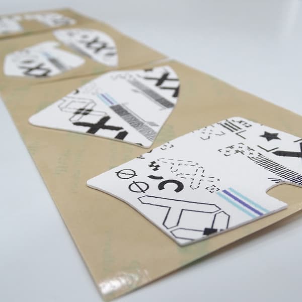 Tynd museskind til MX 3S mus skridsikker griptape raffineret greb